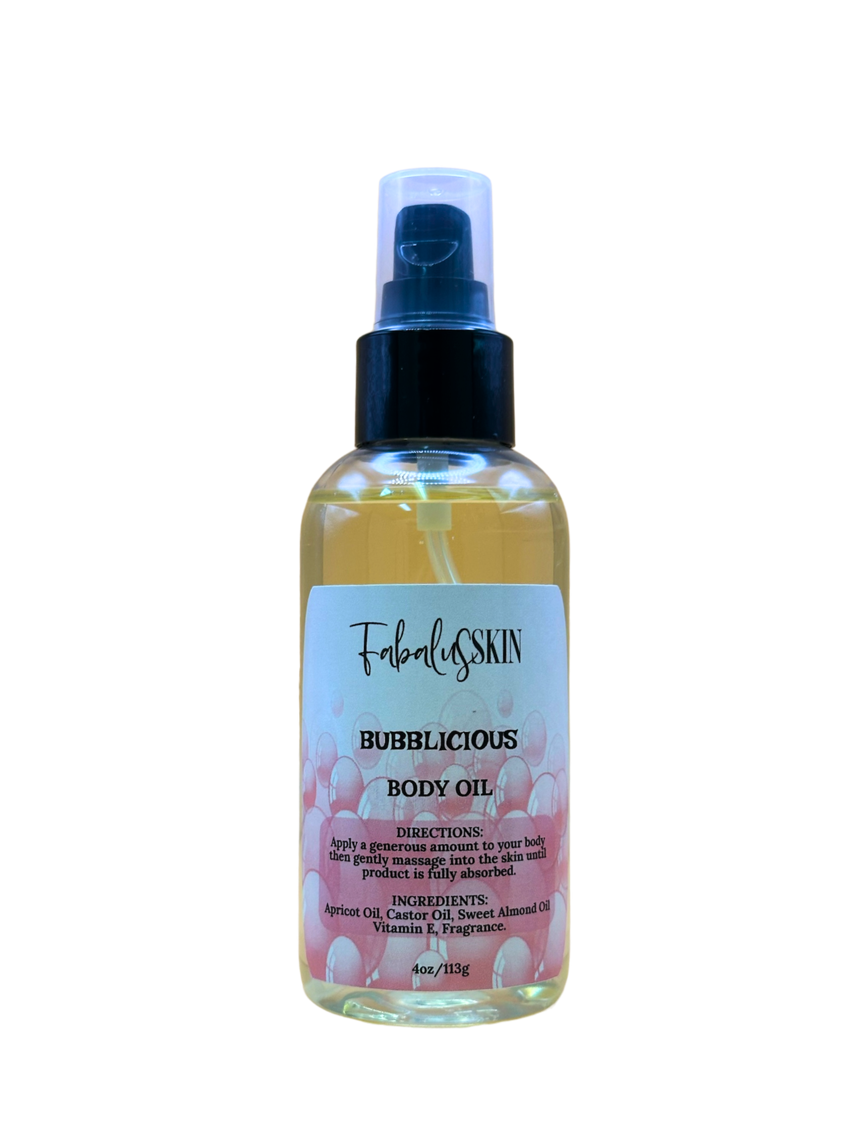 BUBBLICIOUS BODY OIL