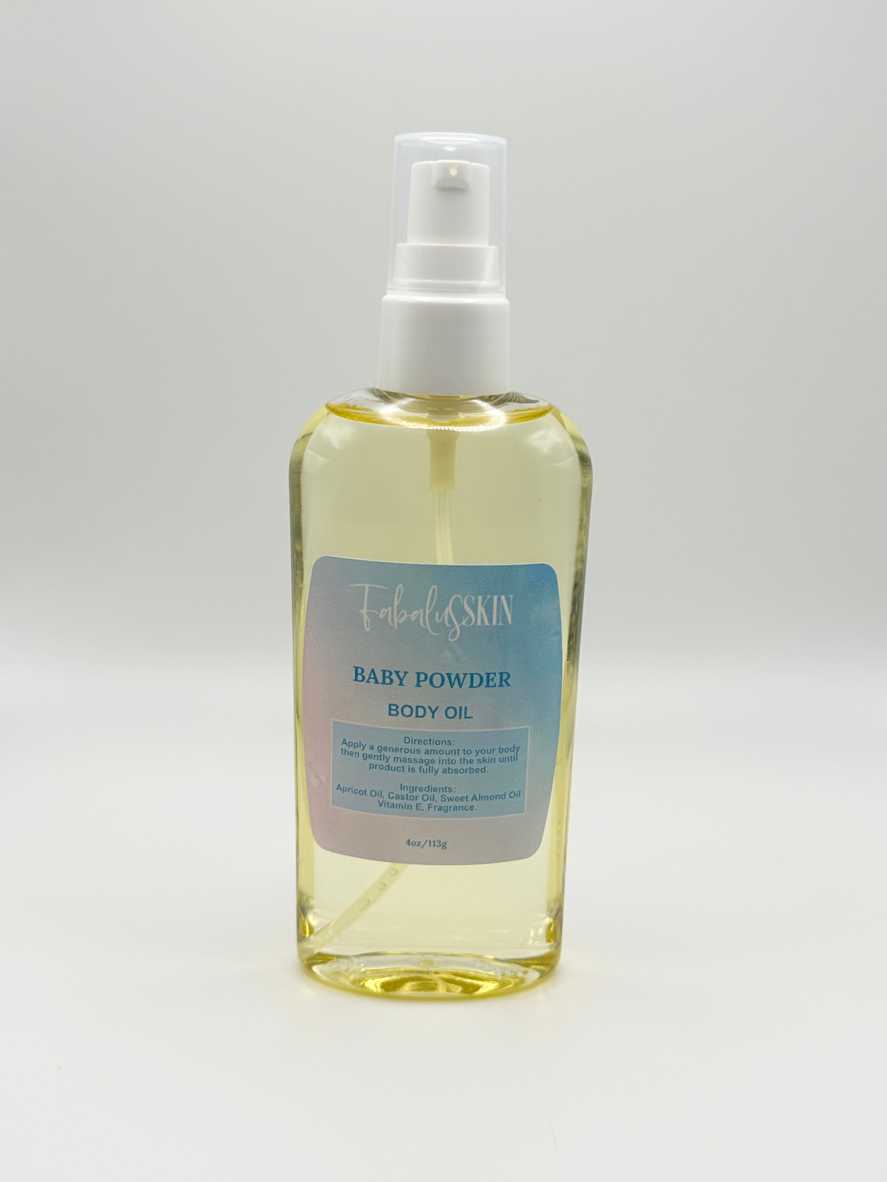 BABY POWDER BODY OIL