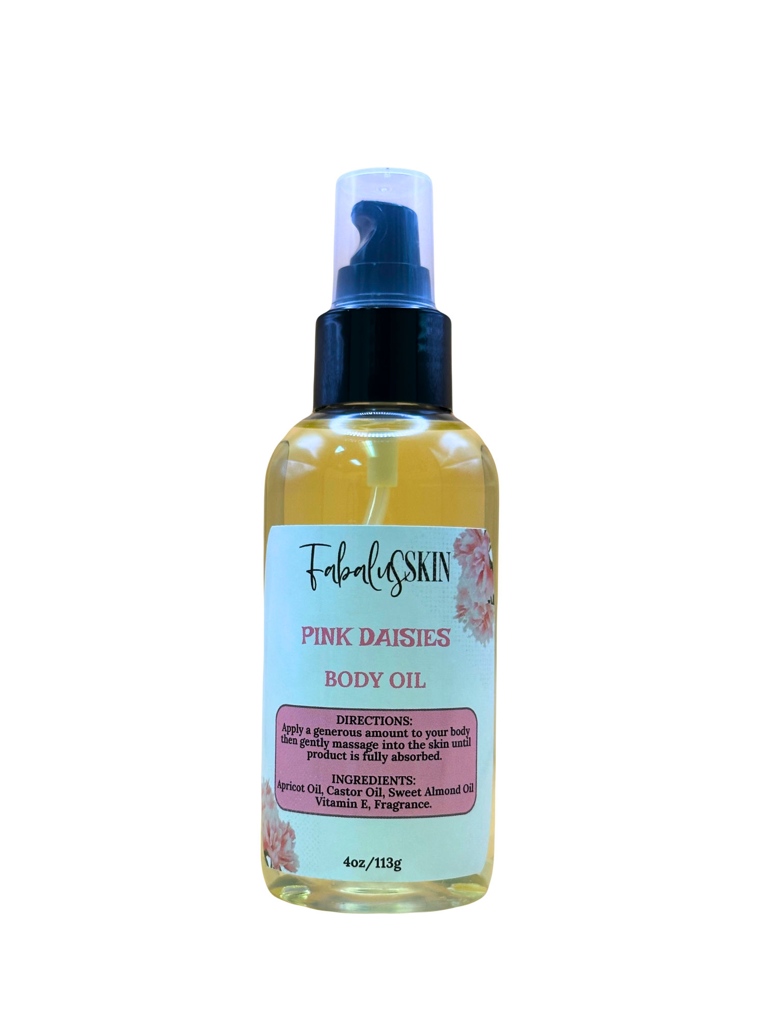 PINK DAISIES BODY OIL