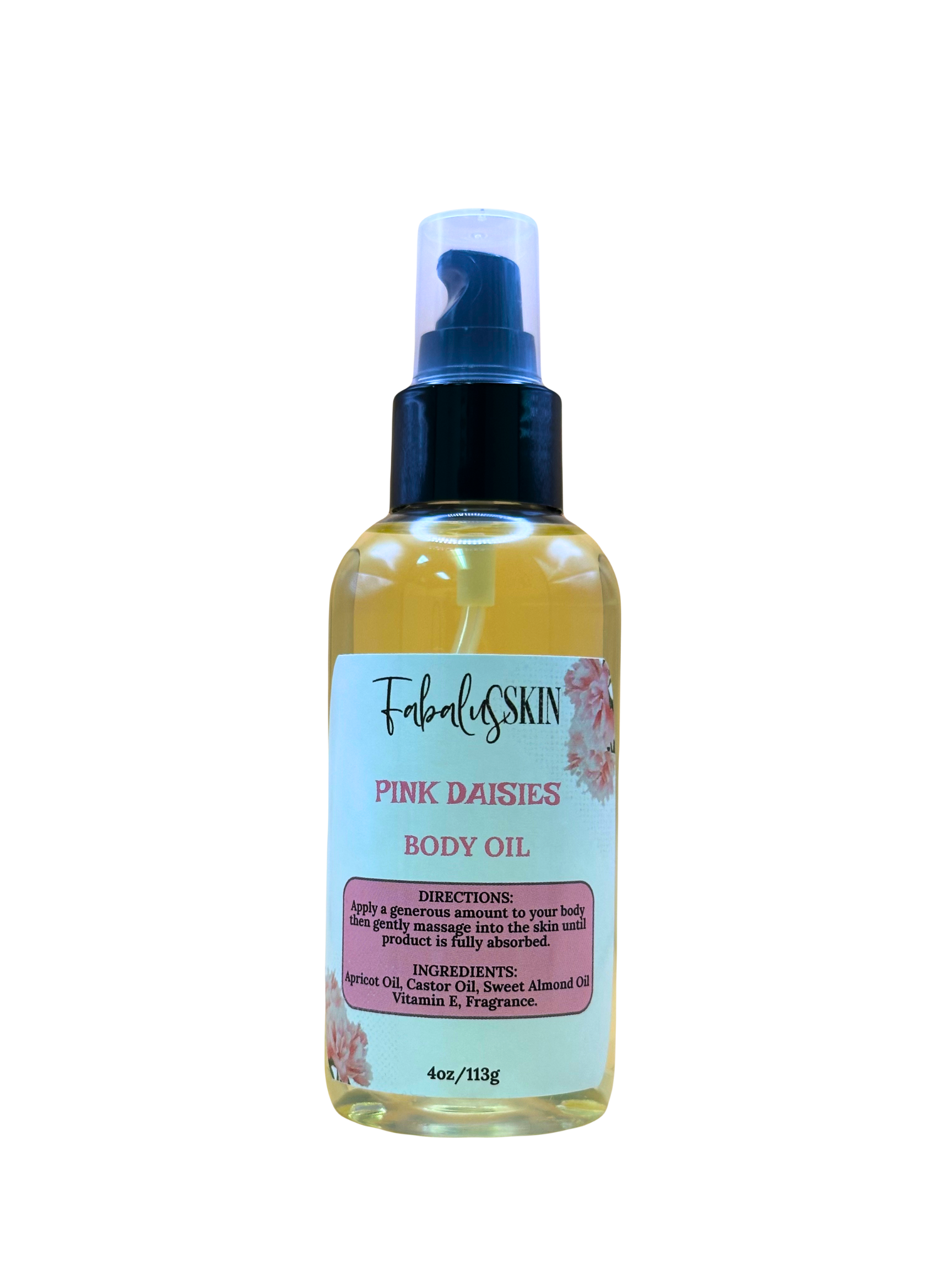 PINK DAISIES BODY OIL