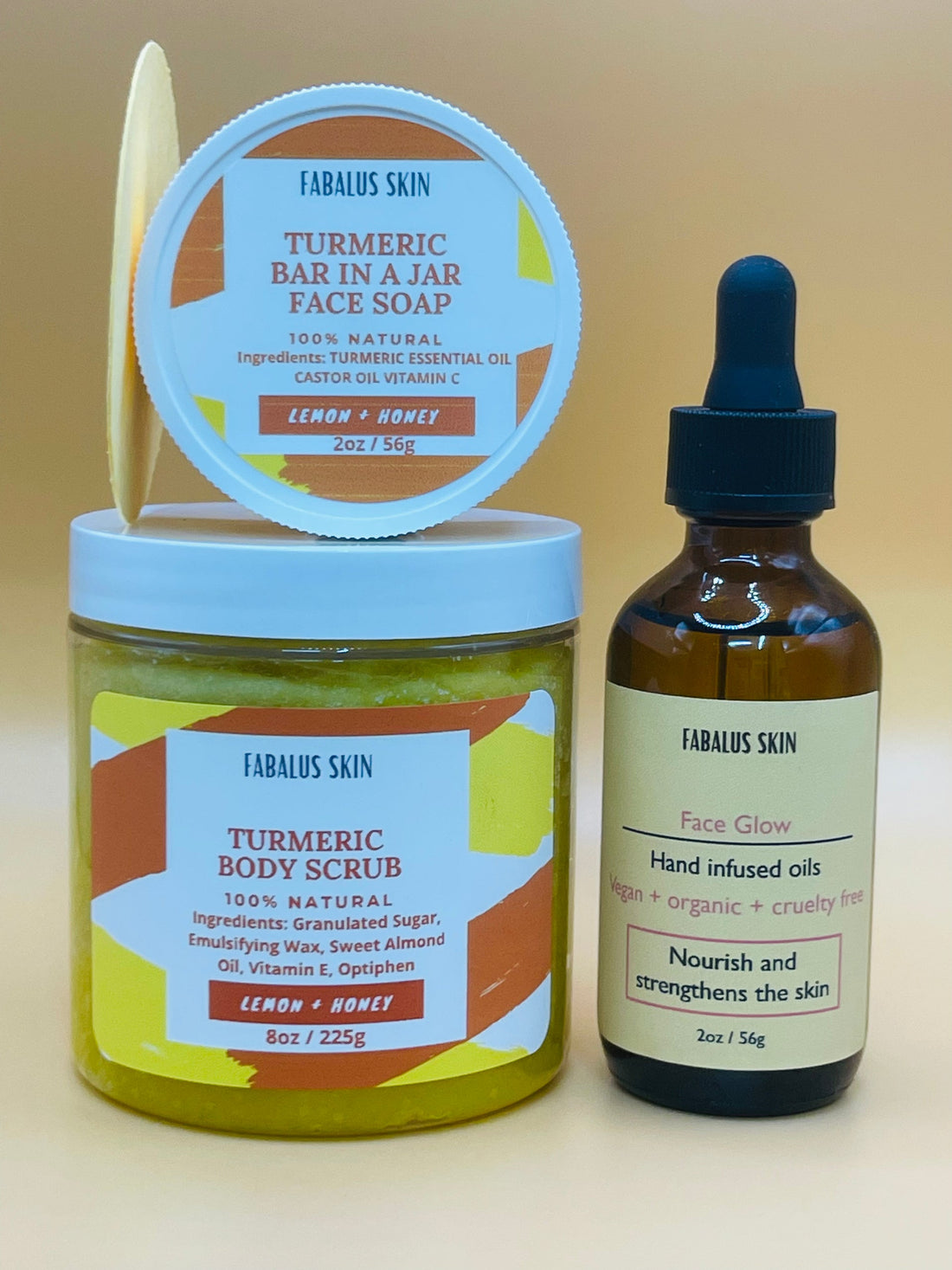 TURMERIC FACE &amp; BODY BUNDLE